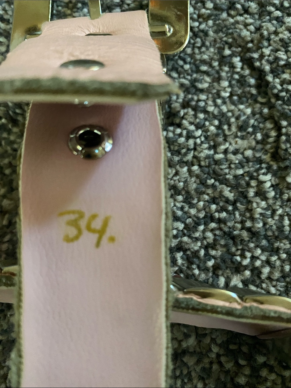 Vintage KIPPY’S Pink Jeweled Western-Style Women’s Belt with Silver Buckle - Picture 6 of 11